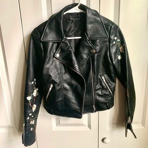 Romeo & Juliet Couture Leather Jacket
